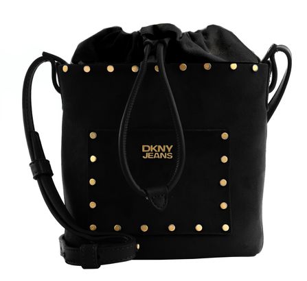 DKNY Payton Bucket Bag Blk / Gold