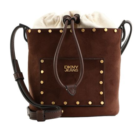 DKNY Payton Bucket Bag Chocolate