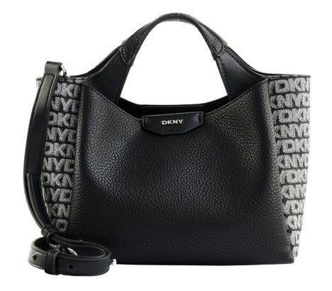 DKNY Willa Mini Satchel Black / Silver DKNY Willa Mini Satchel Black / Silver