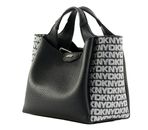DKNY Willa Mini Satchel Black / Silver
