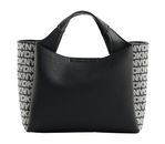 DKNY Willa Mini Satchel Black / Silver