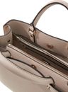 GUESS Meridian II Girlfriend Satchel Light Taupe GUESS Meridian II Girlfriend Satchel Light Taupe