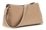 GUESS Ella Logo Girlfriend Crossbody Beige Logo