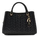 GUESS Stacey Girlfriend Satchel Black GUESS Stacey Girlfriend Satchel Black