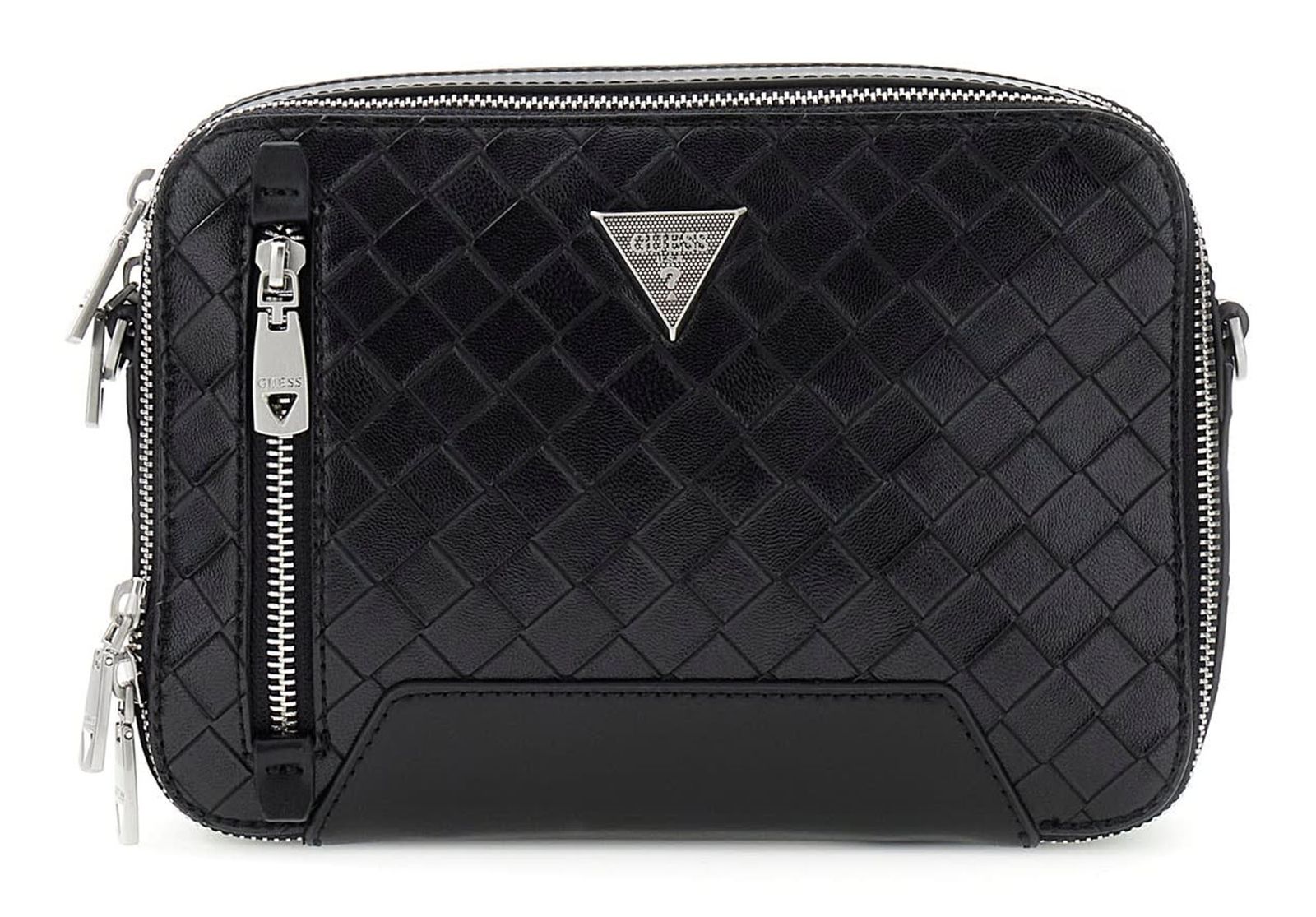 GUESS Torino Camera Bag Double Zip Black