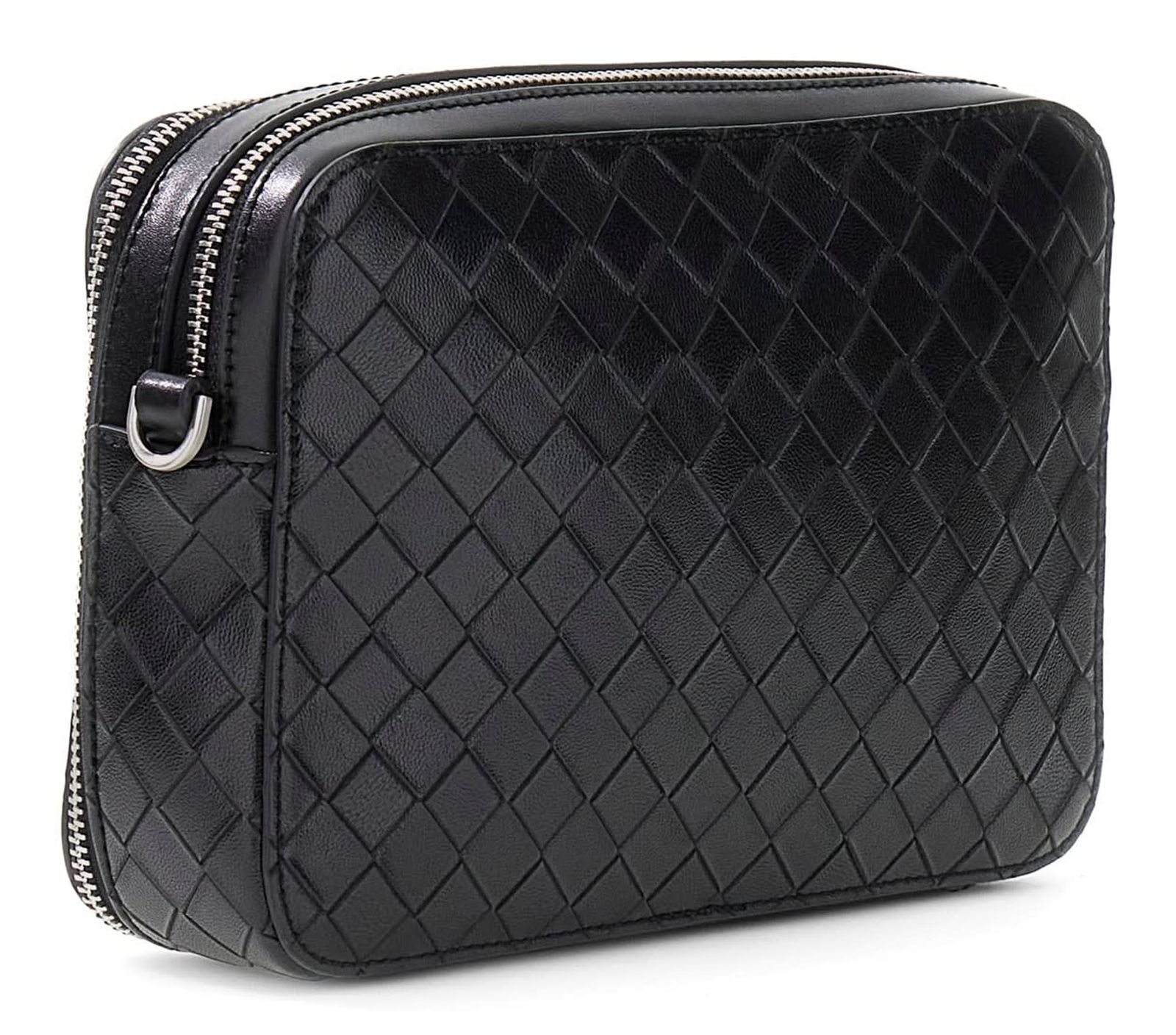 GUESS Torino Camera Bag Double Zip Black GUESS Torino Camera Bag Double Zip Black