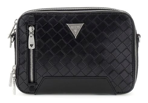 GUESS Torino Camera Bag Double Zip Black