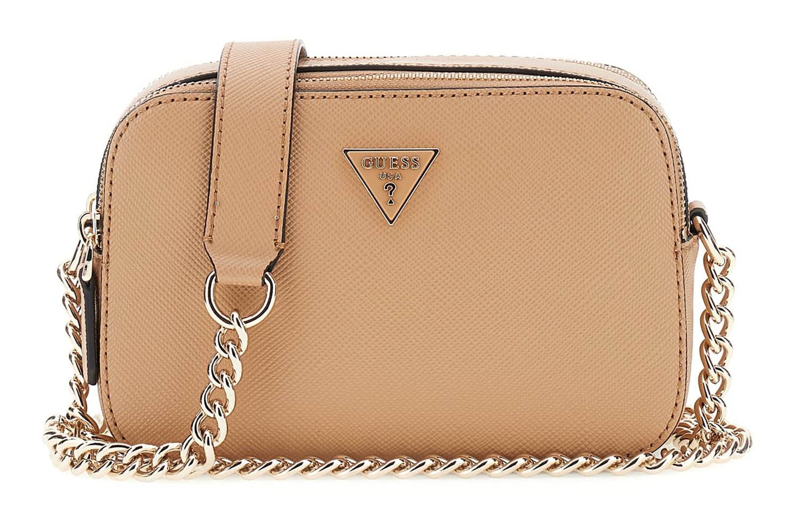 GUESS Noelle II Crossbody Camera Bag Beige