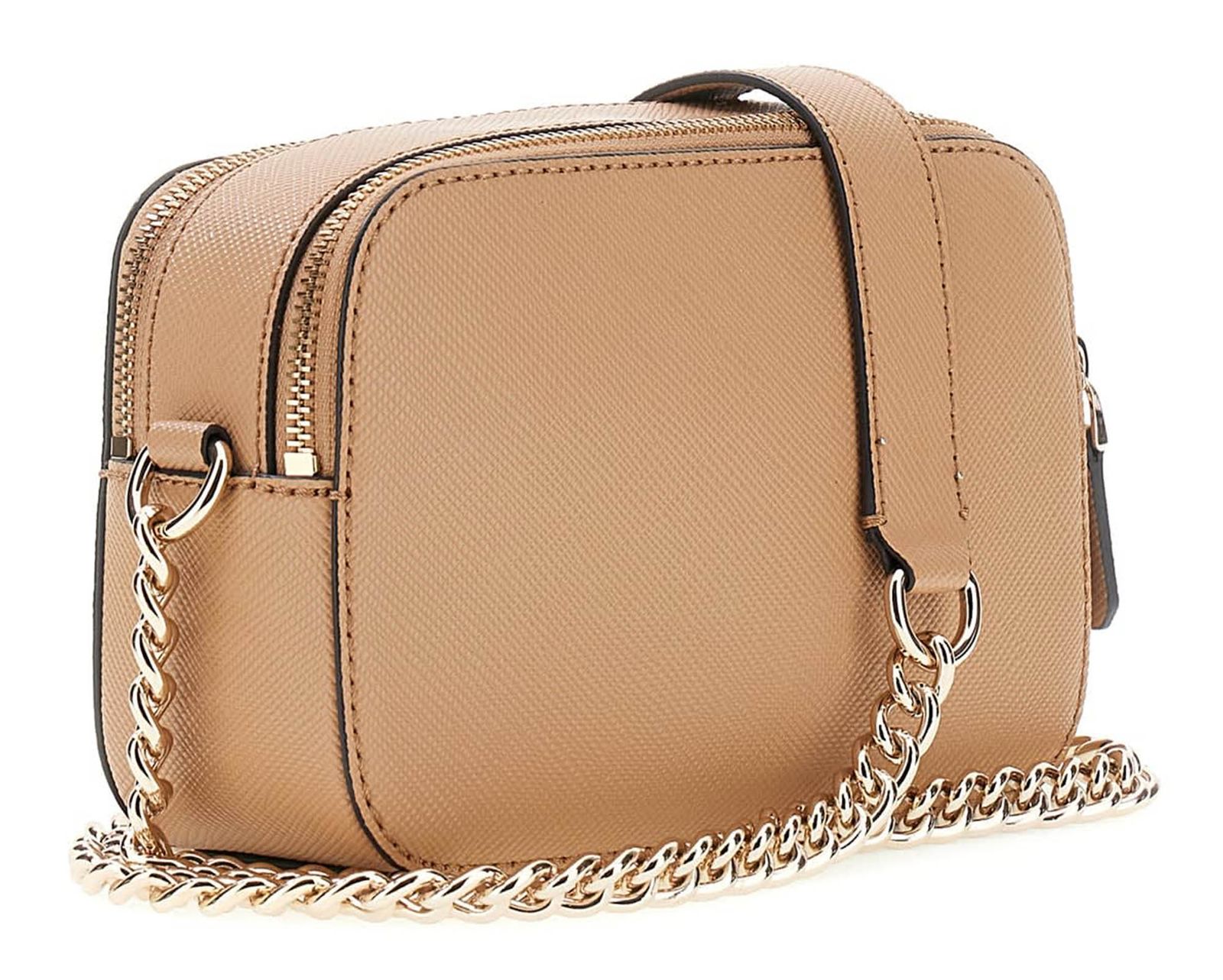 GUESS Noelle II Crossbody Camera Bag Beige GUESS Noelle II Crossbody Camera Bag Beige