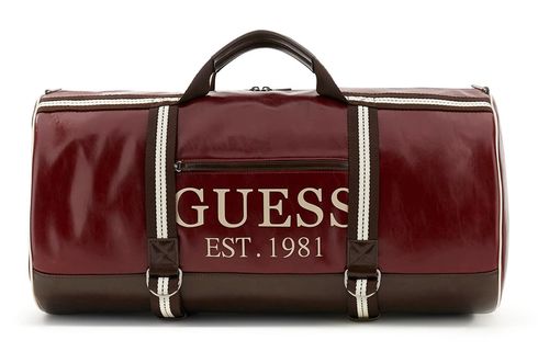 GUESS Oslo Weekender Burgundy GUESS Oslo Weekender Burgundy