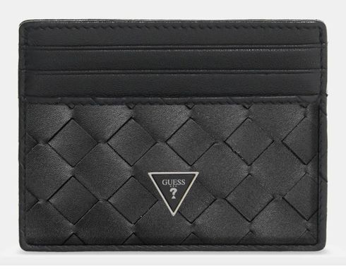 GUESS Torino Card Holder Black GUESS Torino Card Holder Black