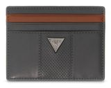 GUESS Torino Card Holder Anthracite Grey GUESS Torino Card Holder Anthracite Grey