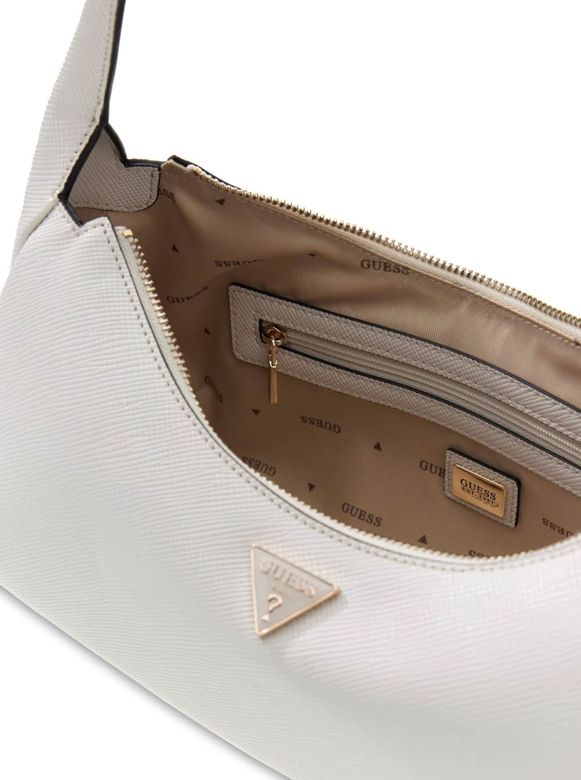 GUESS Gilda Hobo Cream White GUESS Gilda Hobo Cream White