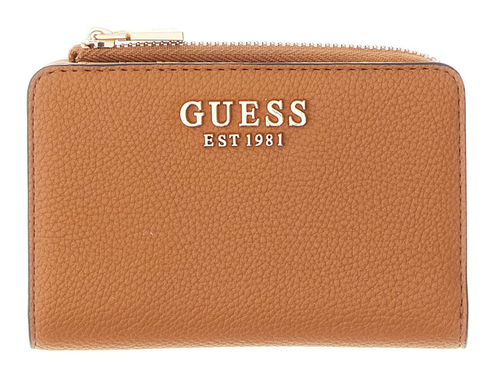 GUESS Laurel II SLG Zip Around M Cognac