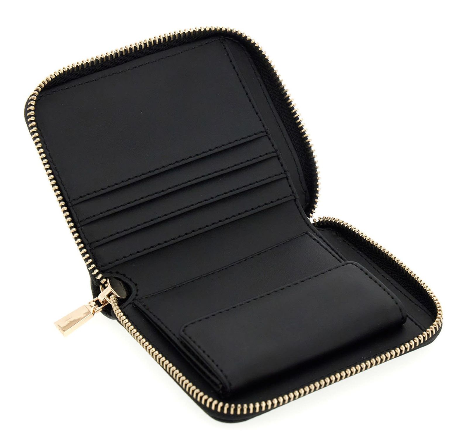 GUESS Ella Logo SLG Zip Around S Black Logo GUESS Ella Logo SLG Zip Around S Black Logo