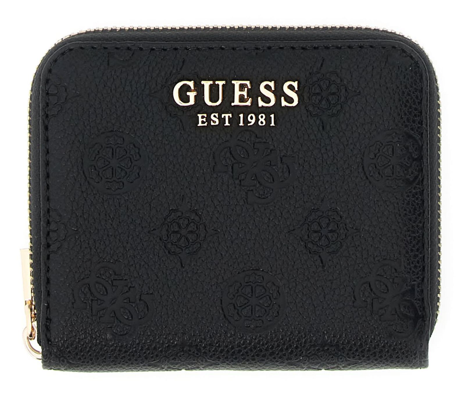 GUESS Ella Logo SLG Zip Around S Black Logo