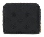 GUESS Ella Logo SLG Zip Around S Black Logo GUESS Ella Logo SLG Zip Around S Black Logo