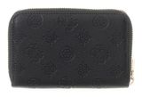GUESS Ella Logo SLG Zip Around M Black Logo