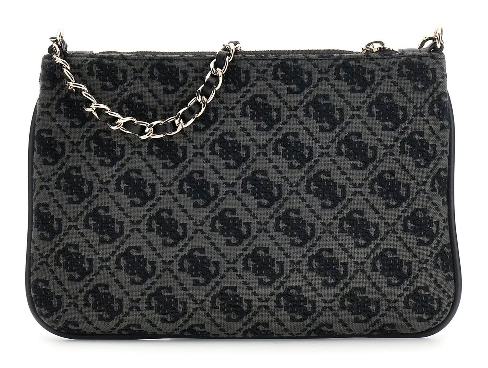 GUESS Flat Pouch Coal Logo GUESS Flat Pouch Coal Logo