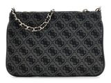 GUESS Flat Pouch Coal Logo GUESS Flat Pouch Coal Logo