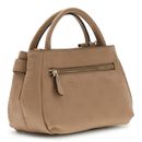 GUESS Ella Logo Mini Satchel Beige Logo