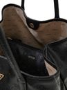 GUESS Victtoria 2 in 1 Tote L Black Logo