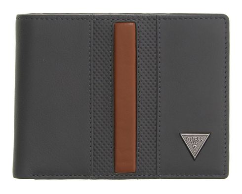 GUESS Torino Bifold Wallet M Anthracite Grey