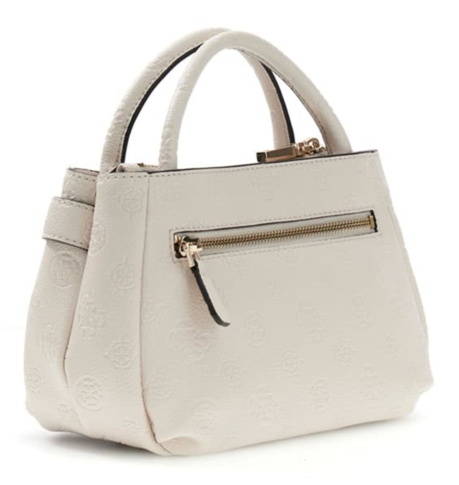 GUESS Ella Logo Mini Satchel Stone Logo GUESS Ella Logo Mini Satchel Stone Logo