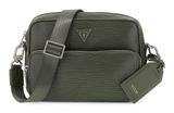 GUESS Milano Crossbody Double Zip Bag Military Green