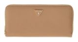 GUESS Gilda SLG Zip Around Wallet L Beige