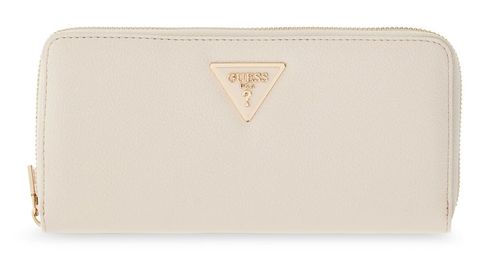 GUESS Laurel II SLG Large Zip Around Wallet L Cream White