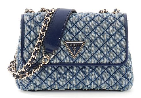 GUESS Giully II Mini 2 Compartment Convertible Flap S Denim