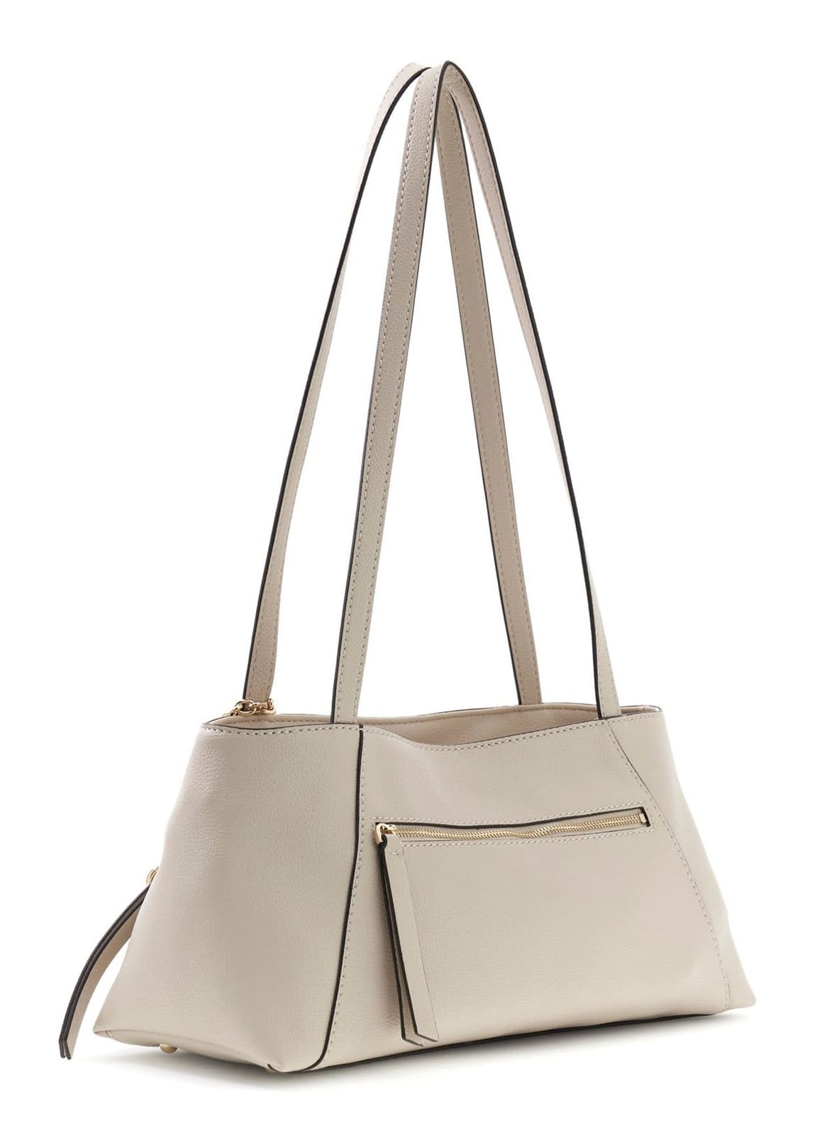 GUESS Devon Shoulder Satchel Light Taupe GUESS Devon Shoulder Satchel Light Taupe