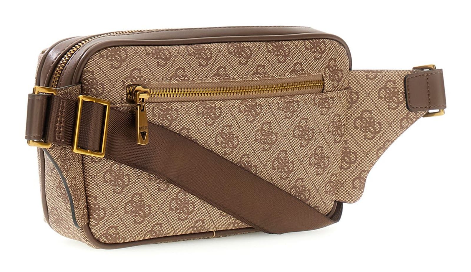 GUESS Milano Bumbag M Beige / Brown GUESS Milano Bumbag M Beige / Brown