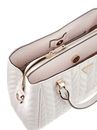 GUESS Stacey Girlfriend Satchel Cream White GUESS Stacey Girlfriend Satchel Cream White