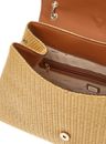 GUESS Maggie Straw Flap Shoulder Bag L Natural / Caramel GUESS Maggie Straw Flap Shoulder Bag L Natural / Caramel