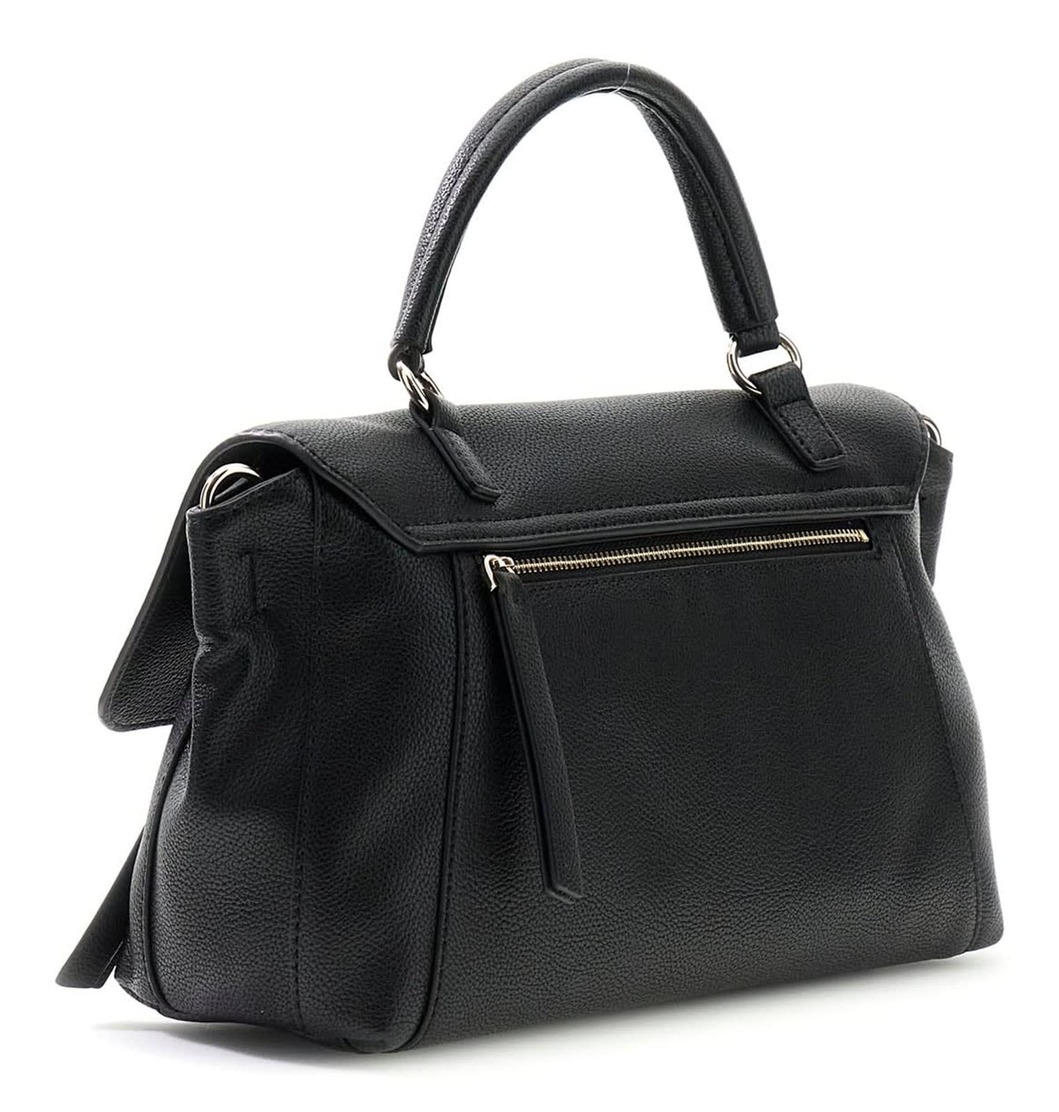 GUESS Devon Top Handle Flap Black GUESS Devon Top Handle Flap Black