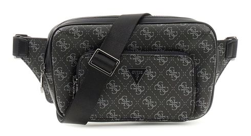 GUESS Milano Bumbag M Dark Black