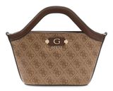 GUESS Lindsey Mini Tote Latte Logo GUESS Lindsey Mini Tote Latte Logo