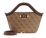 GUESS Lindsey Mini Tote Latte Logo GUESS Lindsey Mini Tote Latte Logo