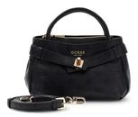GUESS Ella Logo Mini Satchel Black Logo