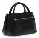 GUESS Ella Logo Mini Satchel Black Logo
