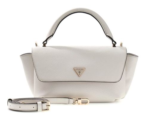 GUESS Gilda Top Handle Flap Cream White GUESS Gilda Top Handle Flap Cream White