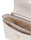 GUESS Gilda Top Handle Flap Cream White