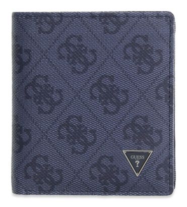 GUESS Mito Small Billfold Wallet With Coinpocket Blue Denim