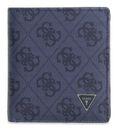 GUESS Mito Small Billfold Wallet With Coinpocket Blue Denim GUESS Mito Small Billfold Wallet With Coinpocket Blue Denim