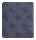 GUESS Mito Small Billfold Wallet With Coinpocket Blue Denim GUESS Mito Small Billfold Wallet With Coinpocket Blue Denim