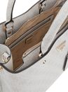 GUESS Meridian II Girlfriend Satchel Bag Bone Logo GUESS Meridian II Girlfriend Satchel Bag Bone Logo