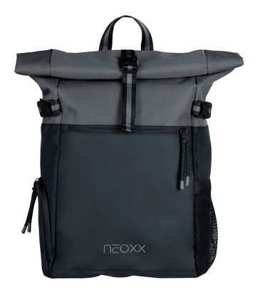 neoxx Iconic Rolltop Backpack Casual Grey