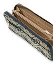 GUESS Audrey Logo SLG Zip Around Wallet L Navy Logo